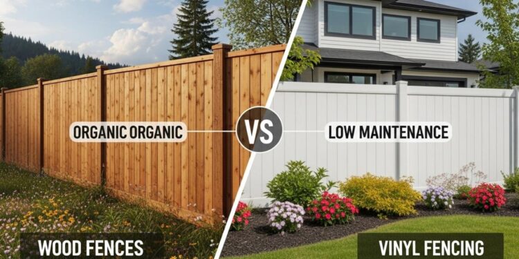 Vinyl Fences vs. Wood Fences: A Complete Comparison Guide