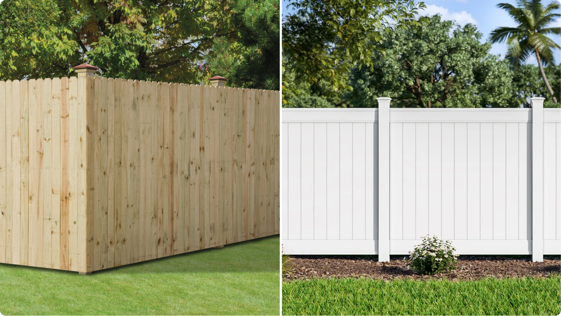 Vinyl Fence Wood